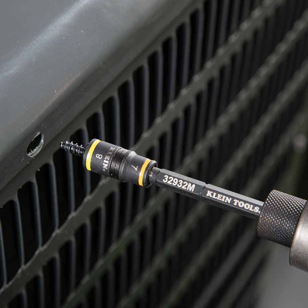 Klein Tools 32932M 4-in-1 Impact Rated Flip Socket Set, Metric - 9