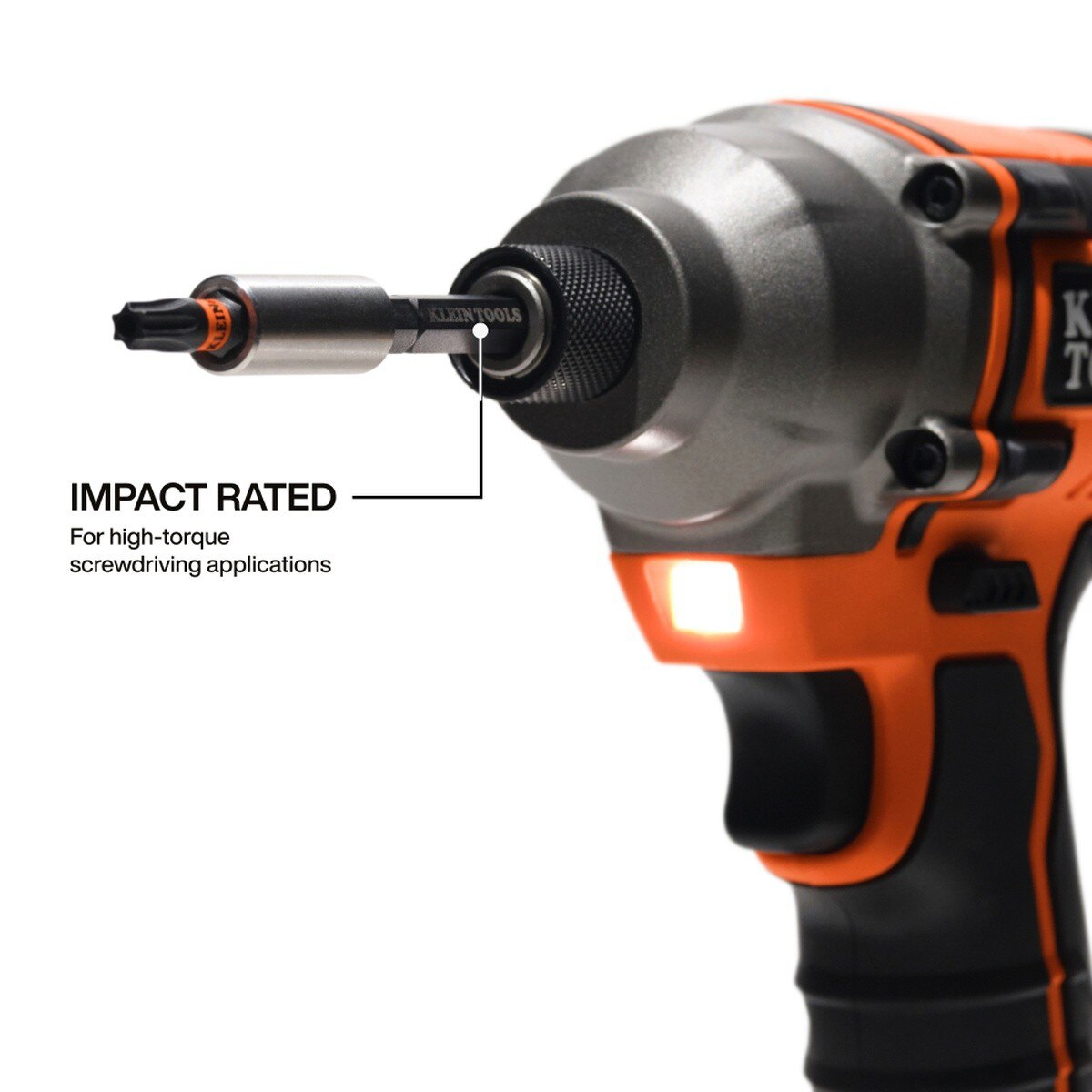 Klein Tools 33801S Slim ProFlex Impact Bit Set with Magnetic Bit Holder and Slim Case (12-Piece) - 7