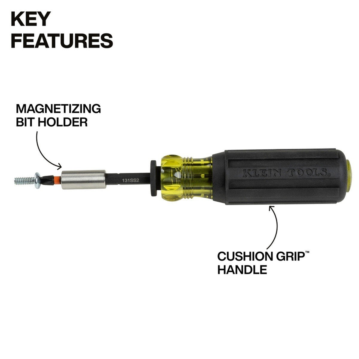 Klein Tools 33806 ProFlex Impact Driver Bit and Socket Set, SAE (43-Piece) - 4