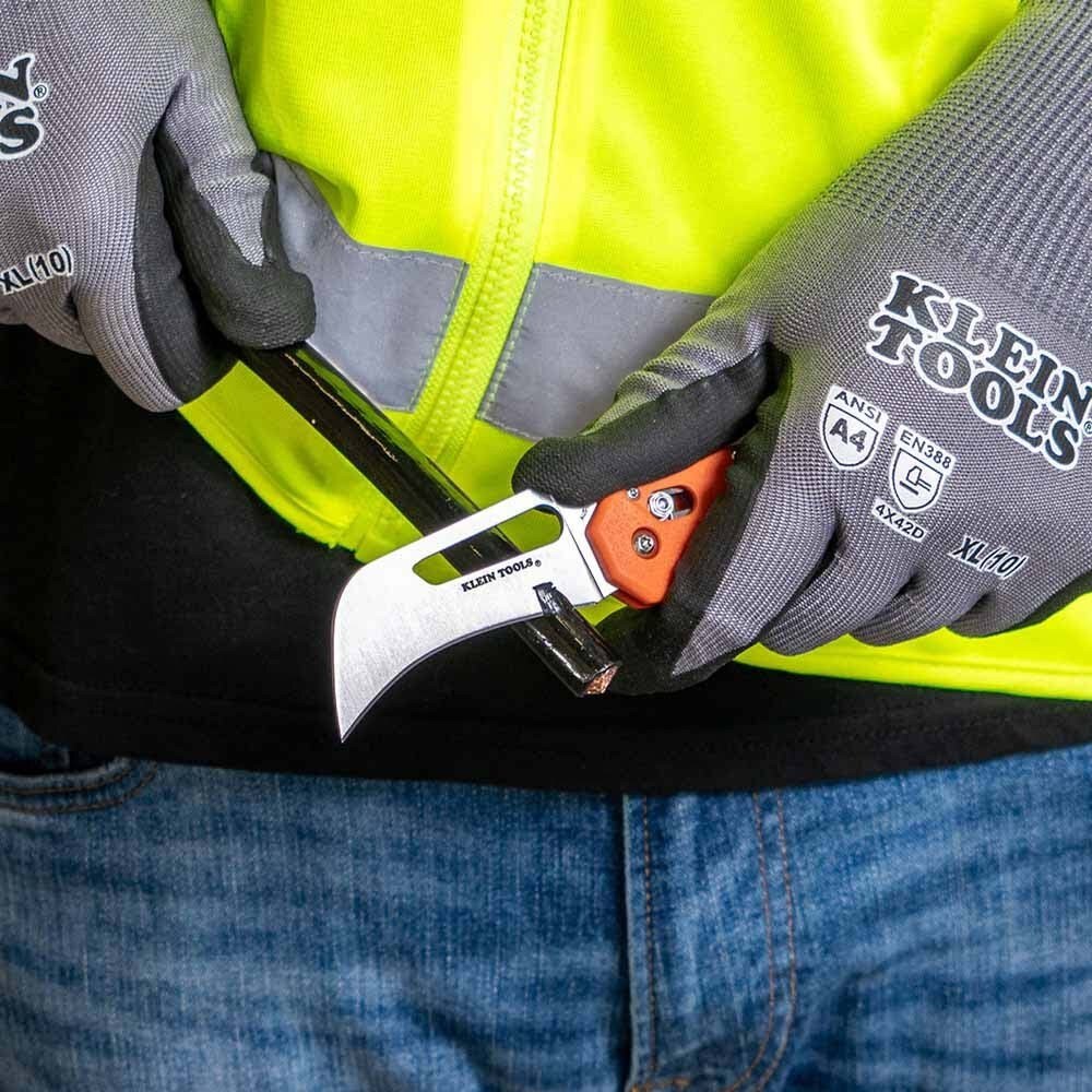 Klein 44056 Pocket Knife, Cable Skinning, Hawkbill Blade - 6