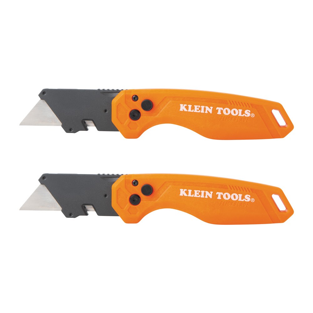 Klein 44313 Folding Utility Knife, 2-Pack