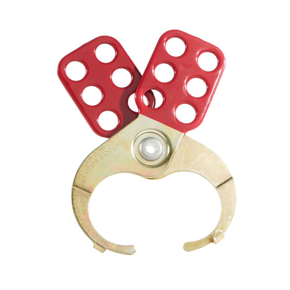 Klein Tools 45201 Lockouts, 1-1/2" Hasp, Interlocking Tabs - 4