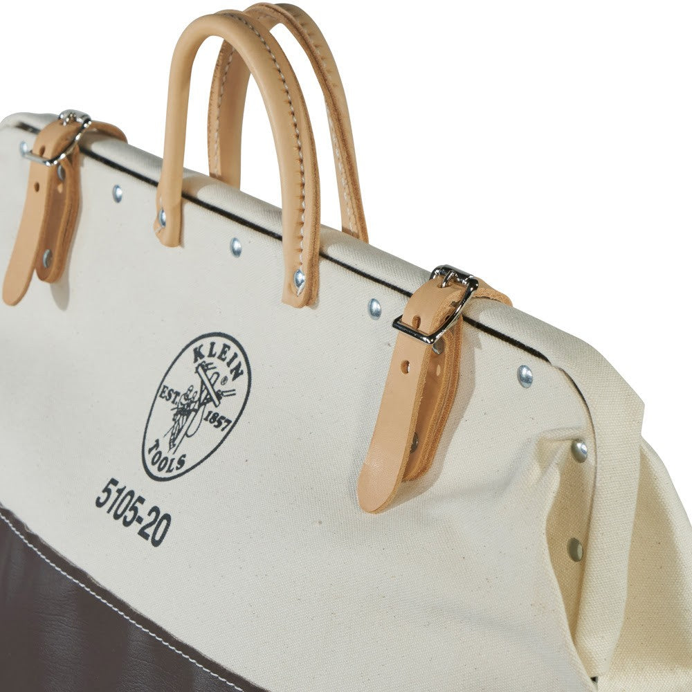 Klein 510520 High-Bottom Canvas Tool Bag, 20" - 4