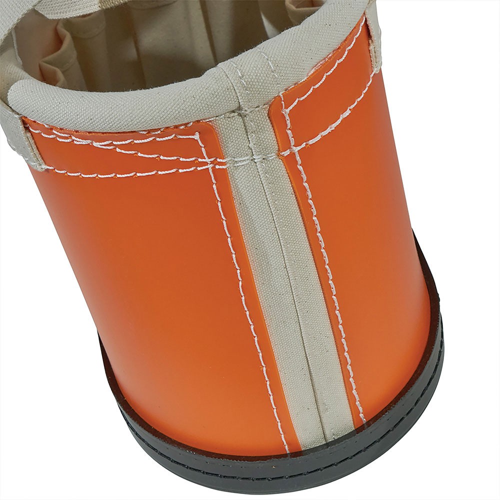 Klein 5144BHHB Hard Body Oval Bucket Orange/White - 2