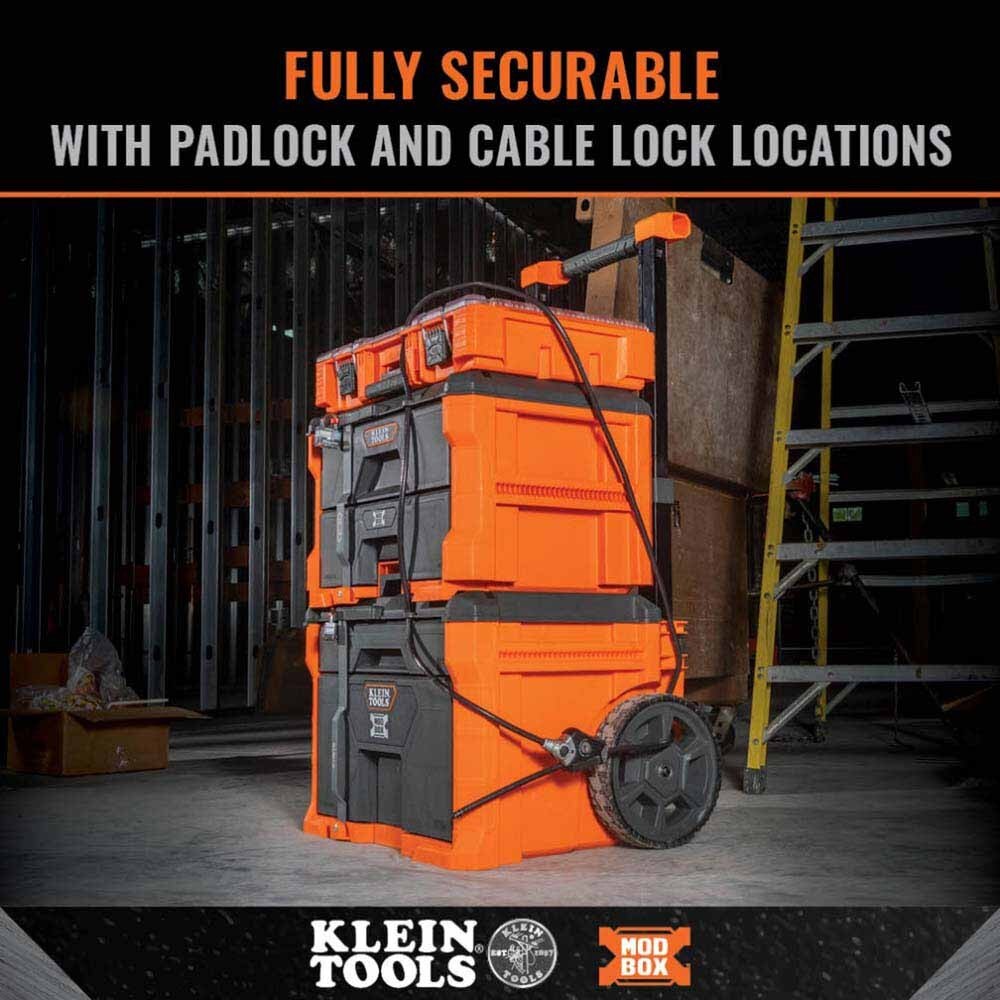 Klein 54801MB MODbox Two Drawer Rolling Tool Box - 6