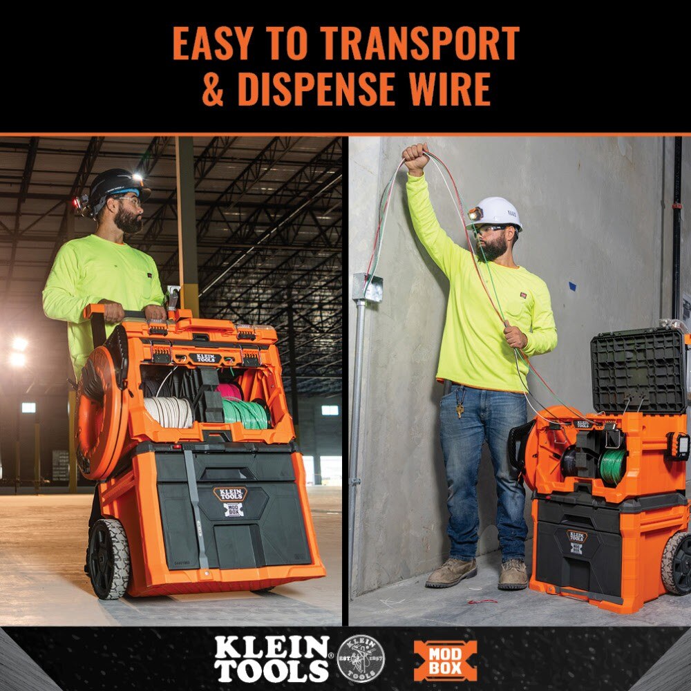 Klein 54825MB MODbox Wire Spool Dispenser - 4