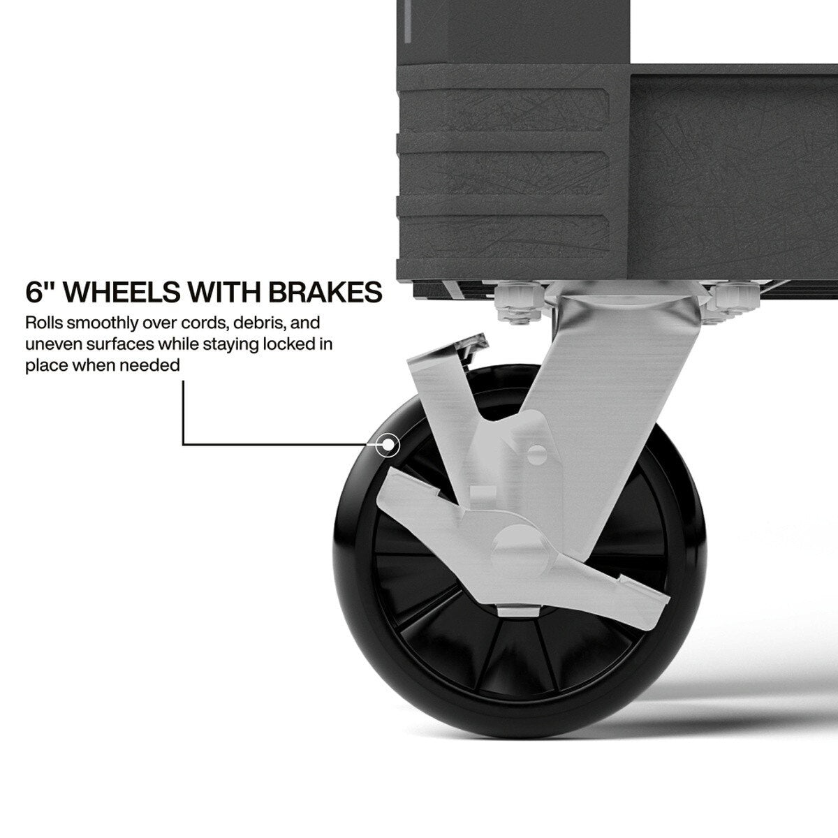Klein Tools 54834MB MODbox Service Utility Cart 36 in Height 500 lb Capacity 6 in Wheels - 3