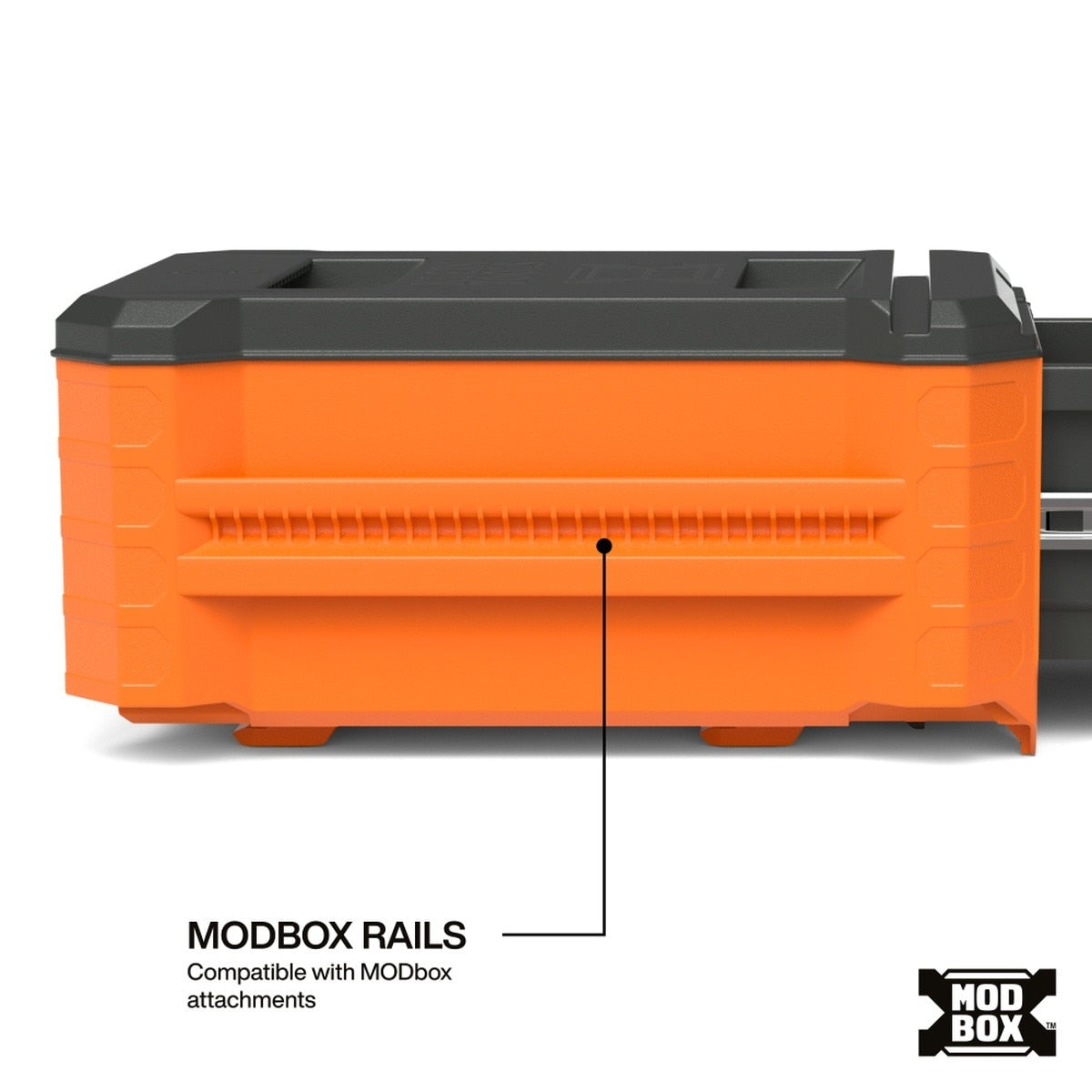 Klein Tools 54843MB Compact Single Drawer Half Width Modular Tool Storage with Ball-Bearing Slides - 5
