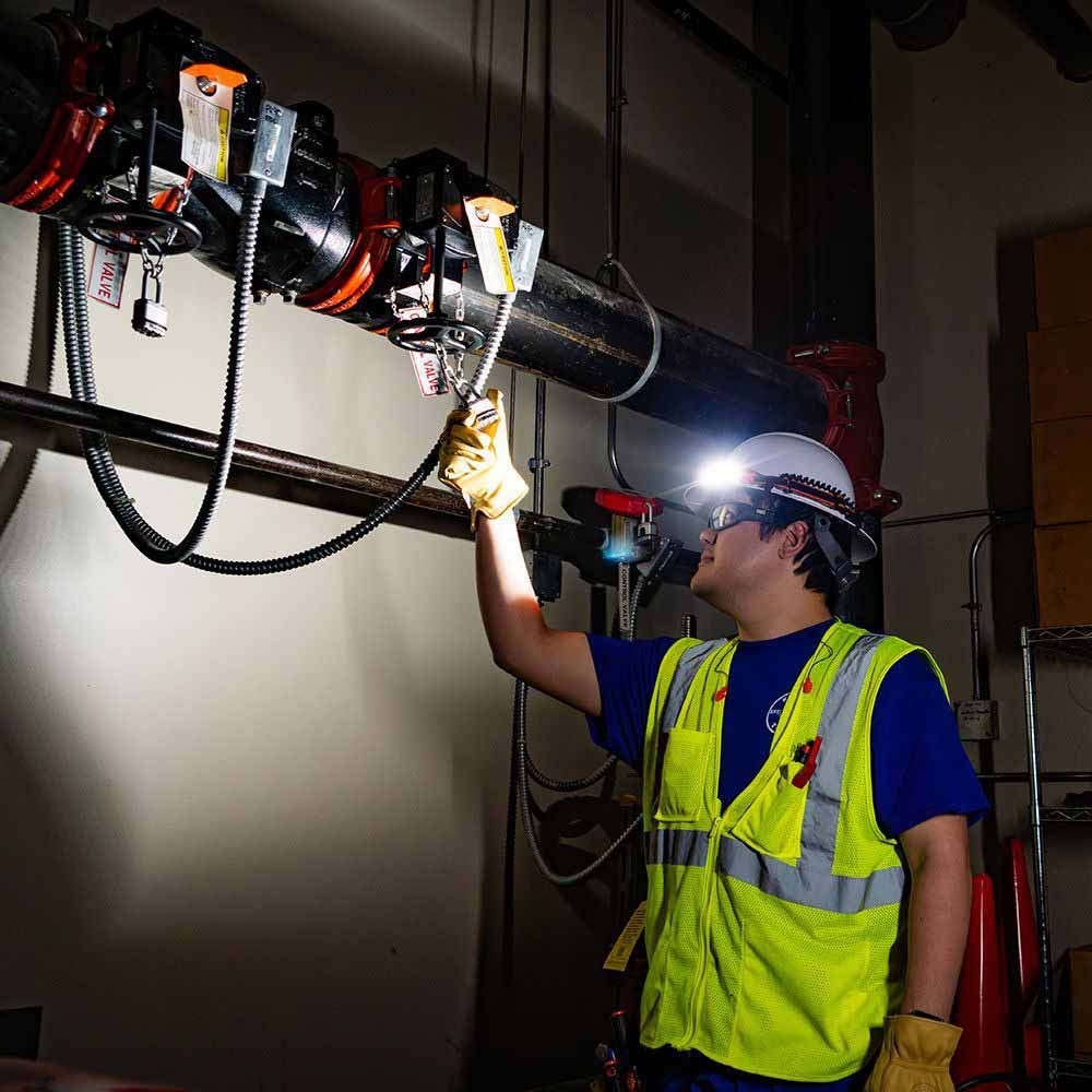 Klein Tools 56308 Widebeam Headlamp with Strap - 11