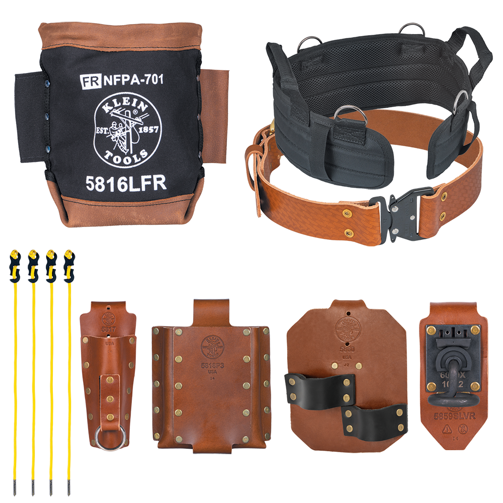 Klein 5800IWBXL Ironworker Complete Toolbelt System, Extra Large - 2