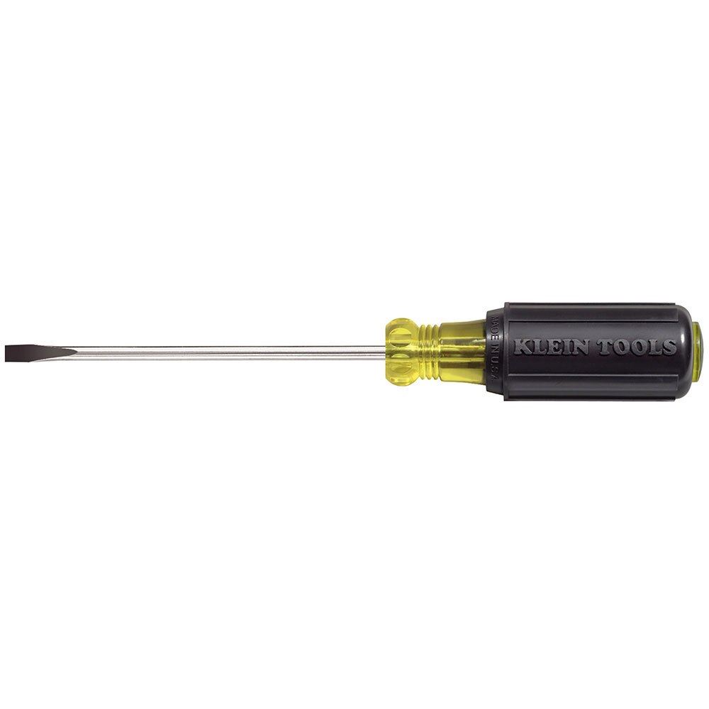 Klein Tools 601-4 3/16" Cabinet Tip Screwdriver 4"