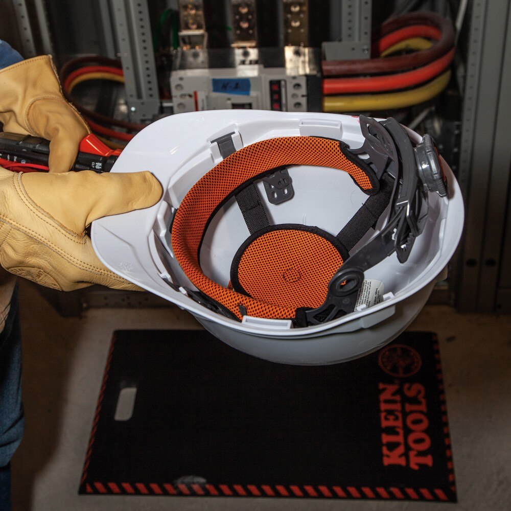 Klein 60100 Hard Hat, Non-vented, Cap Style - 7