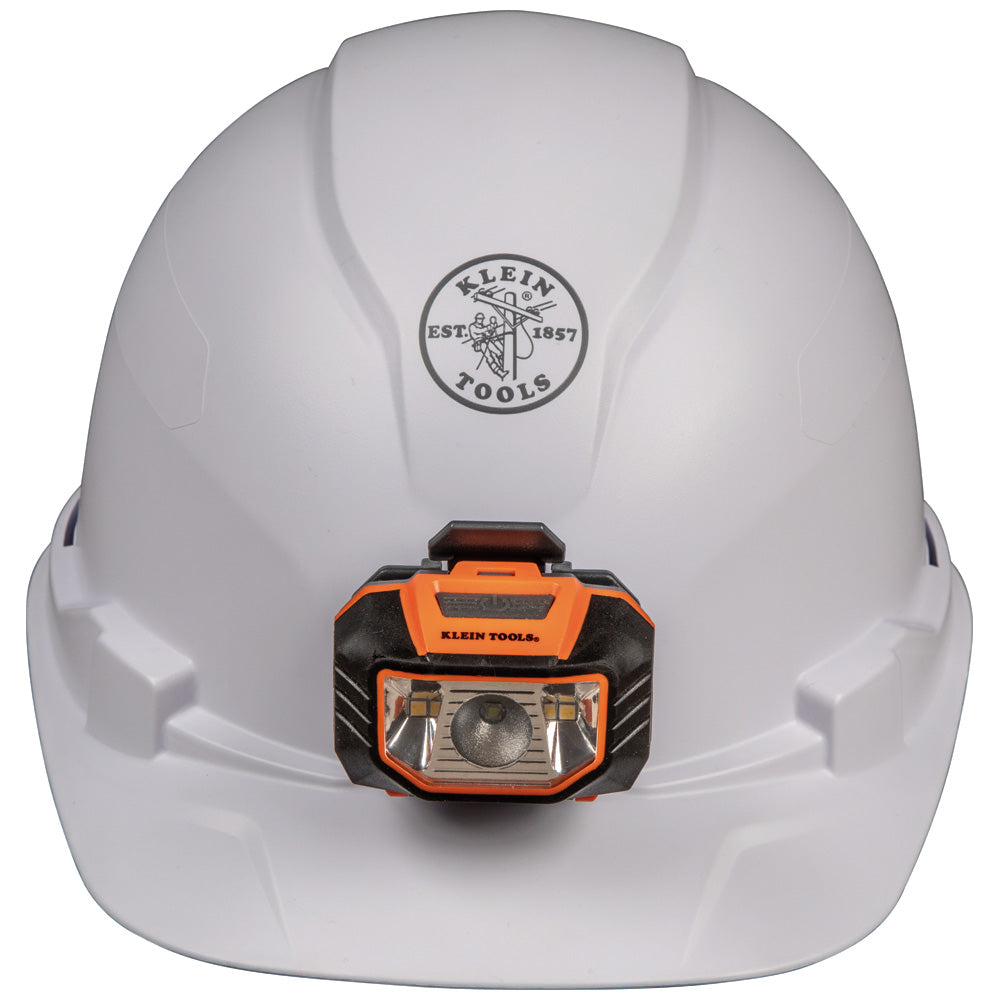 Klein 60107 Hard Hat, Non-vented, Cap Style with Headlamp - 4