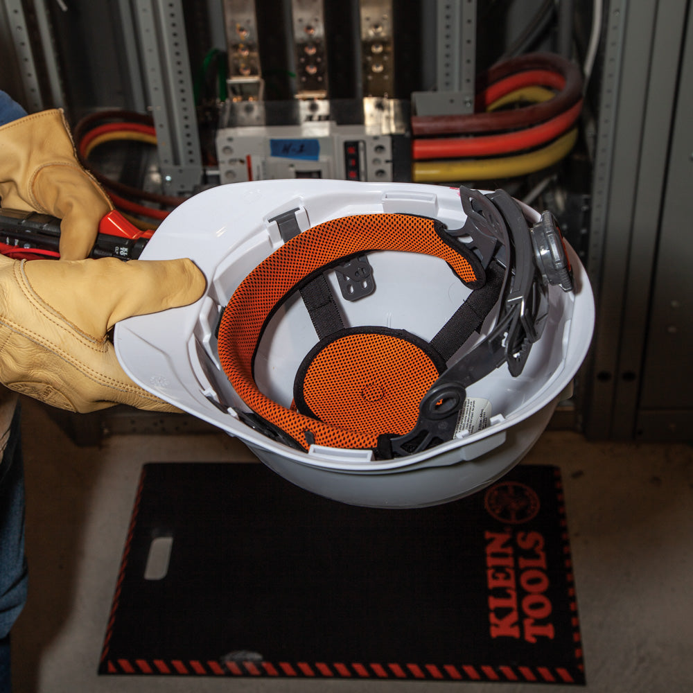 Klein 60107 Hard Hat, Non-vented, Cap Style with Headlamp - 8