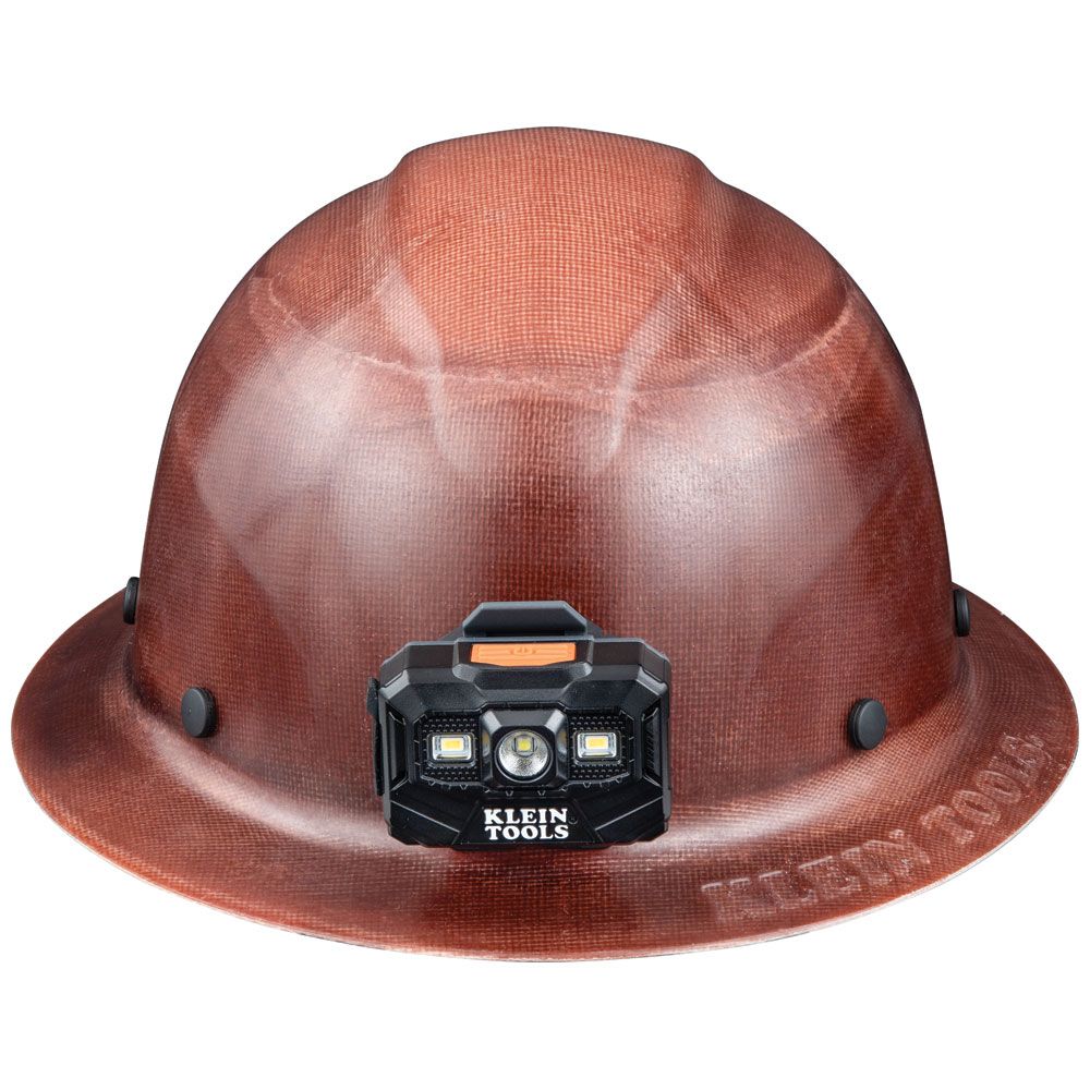 Klein 60447 Hard Hat, KONSTRUCT Series, Full-Brim, Class G, Rechargeable Headlamp - 5