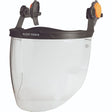 Klein 60472 Face Shield, Safety Helmet and Cap-Style Hard Hat, Clear
