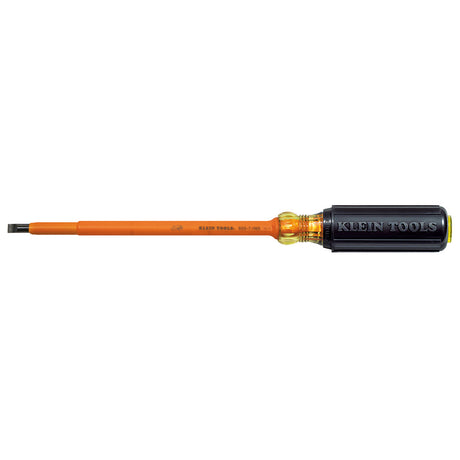 Klein Tools 605-7-INS Insulated 1/4" Cabinet Tip Screwdriver, 7"