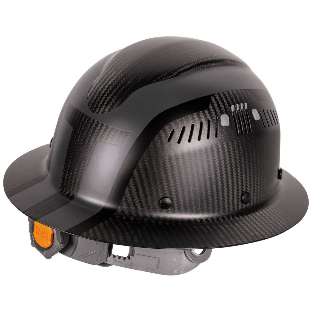 Klein 60513 Klein Carbon Fiber Full Brim Hard Hat, Spartan - 7