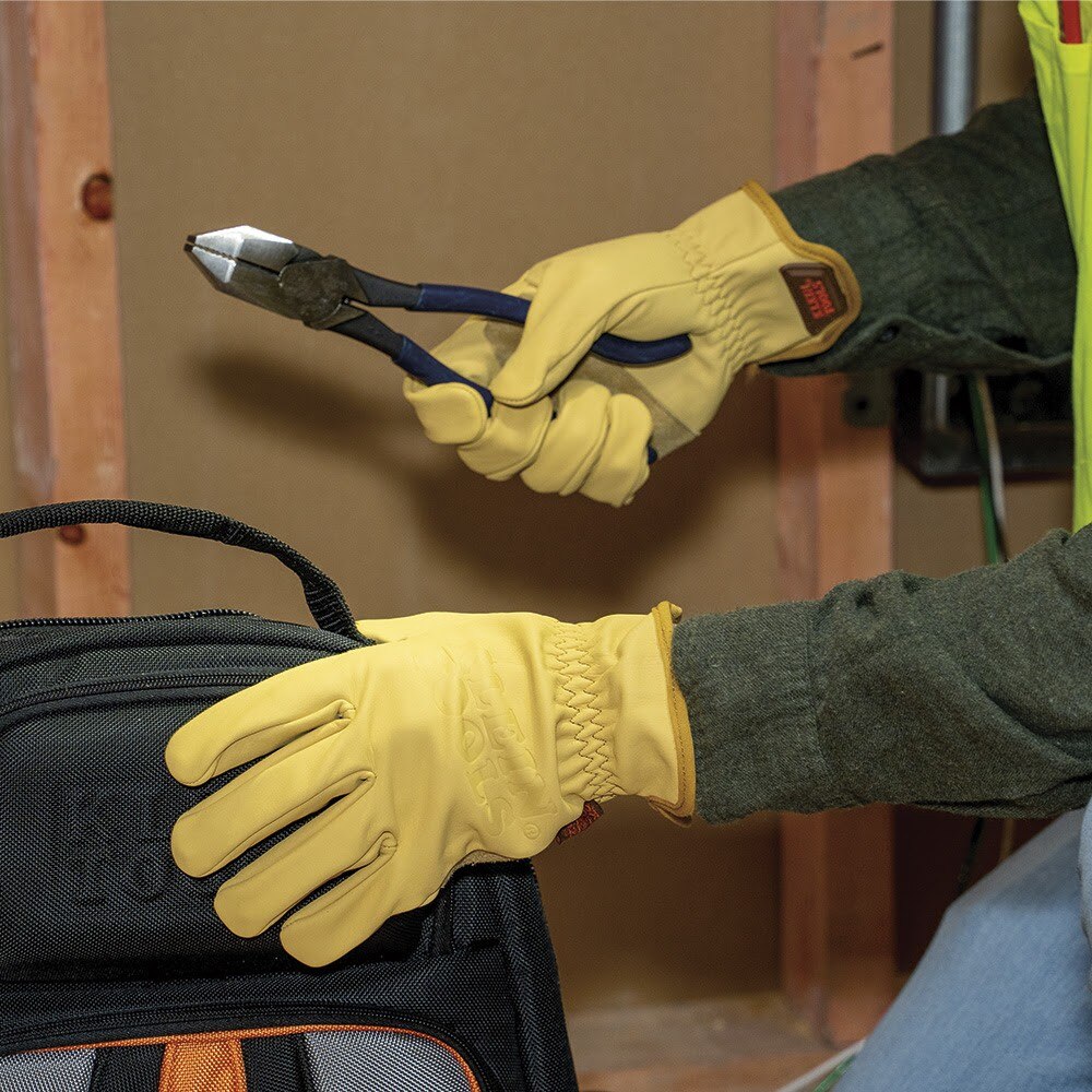 Klein 60602 Cowhide Leather Gloves, Small - 4
