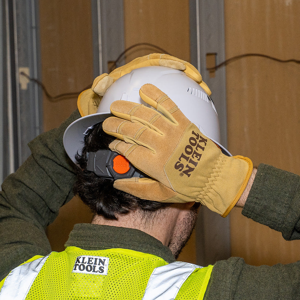 Klein 60606 Leather All Purpose Gloves, Small - 7