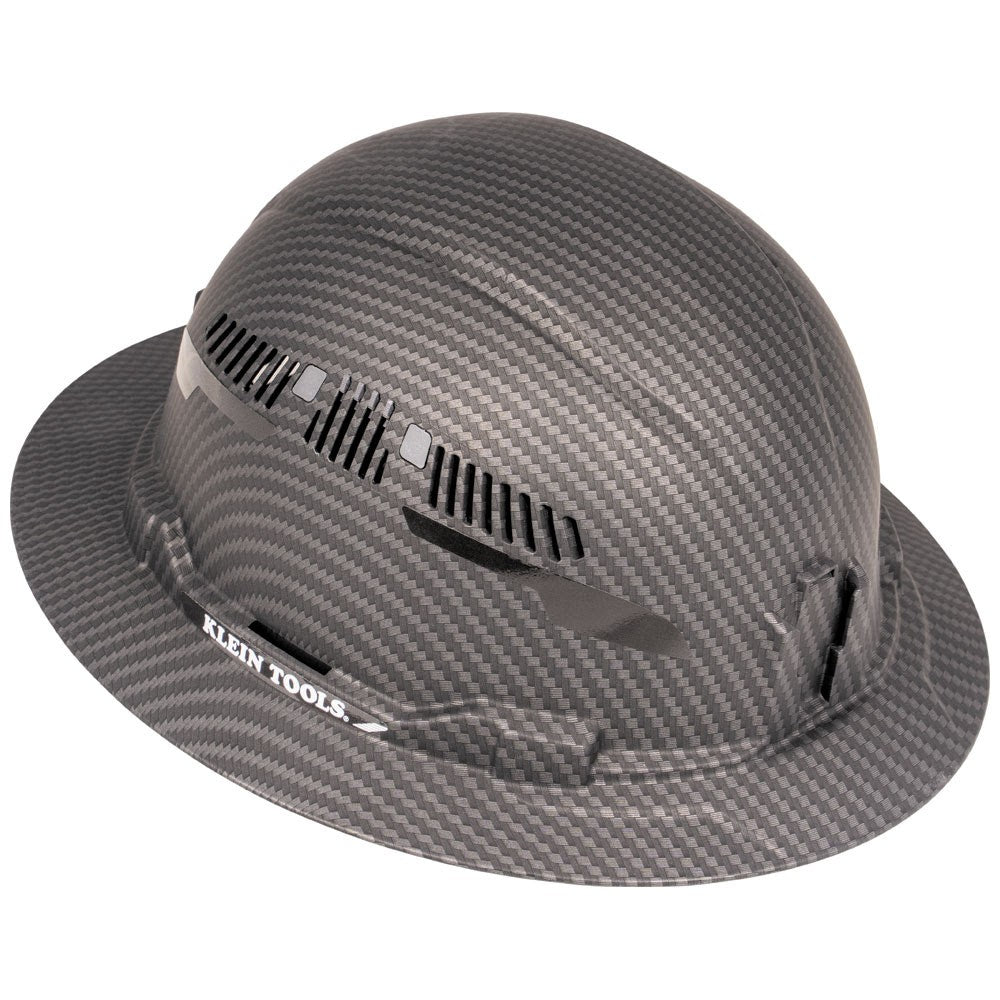Klein 60626 Hard Hat, Premium KARBN Pattern, Vented Full Brim, Class C - 4
