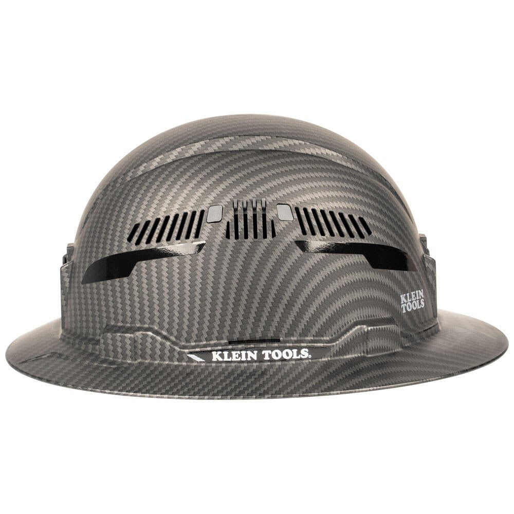 Klein 60626 Hard Hat, Premium KARBN Pattern, Vented Full Brim, Class C - 7