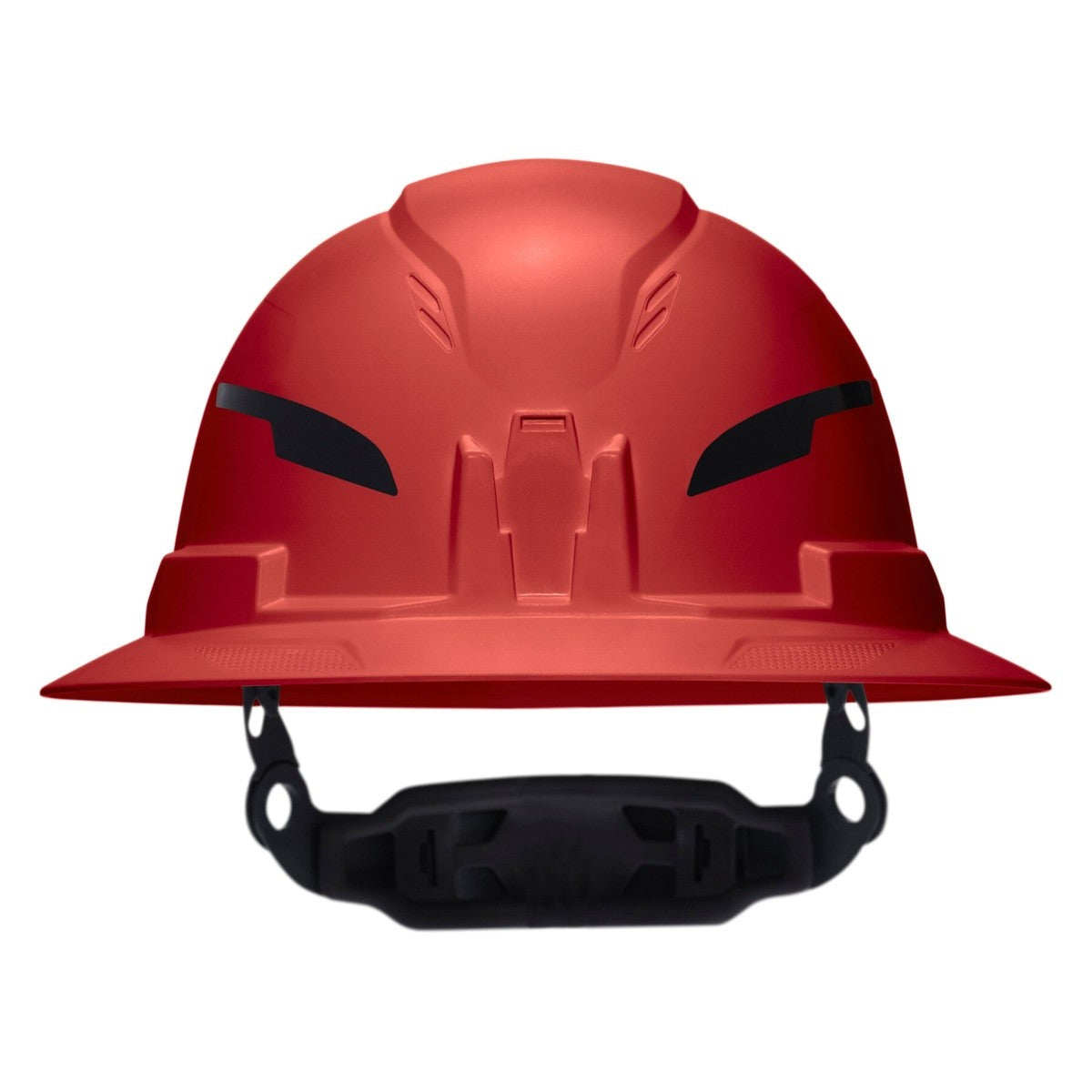 Klein Tools 60920T2 Class E Type 2 Non-Vented Full Brim Hard Hat with Chin Strap Red (1 Pack)
