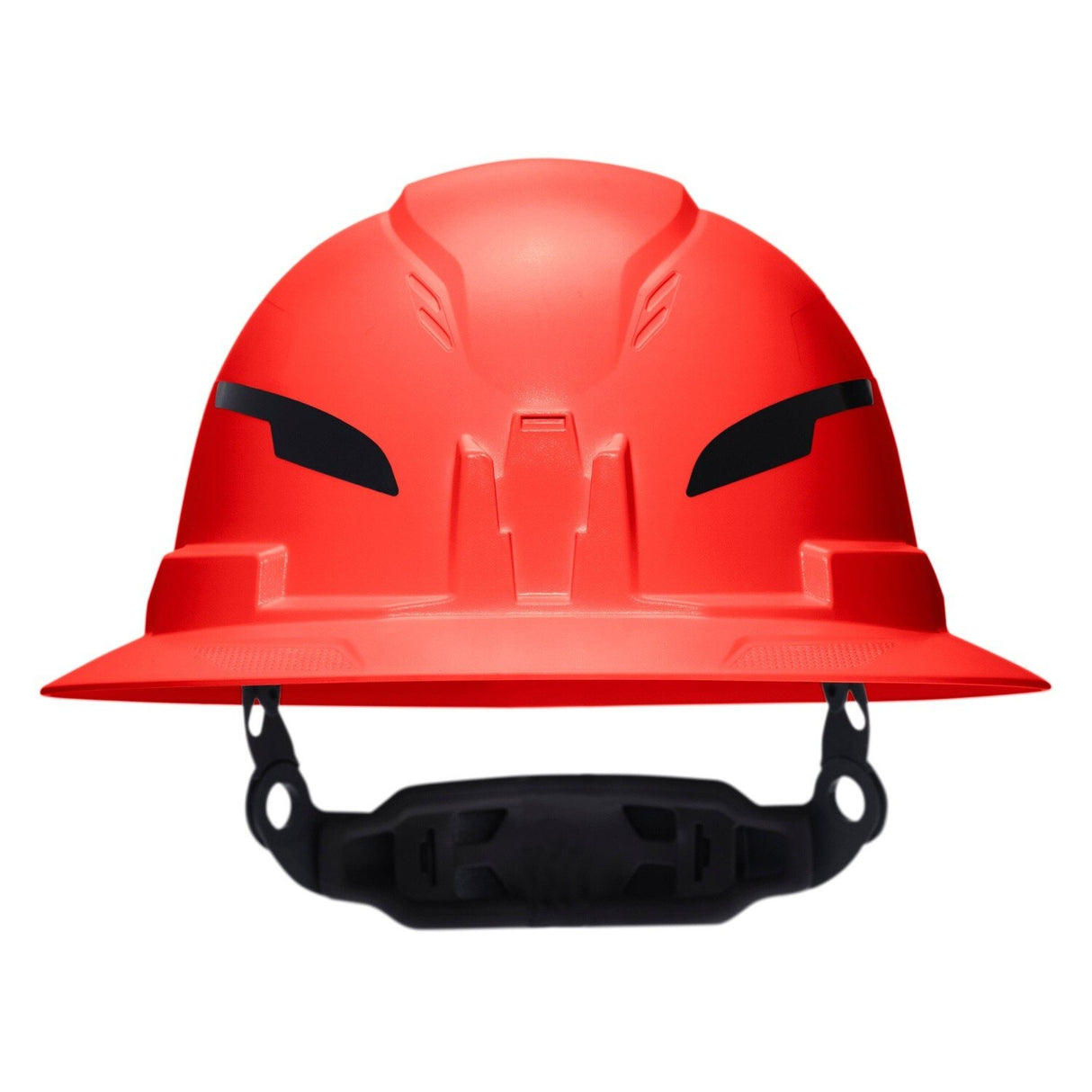 Klein 60930T2 Class E Type 2 Non Vented Full Brim Hard Hat with Strap High Visibility Orange