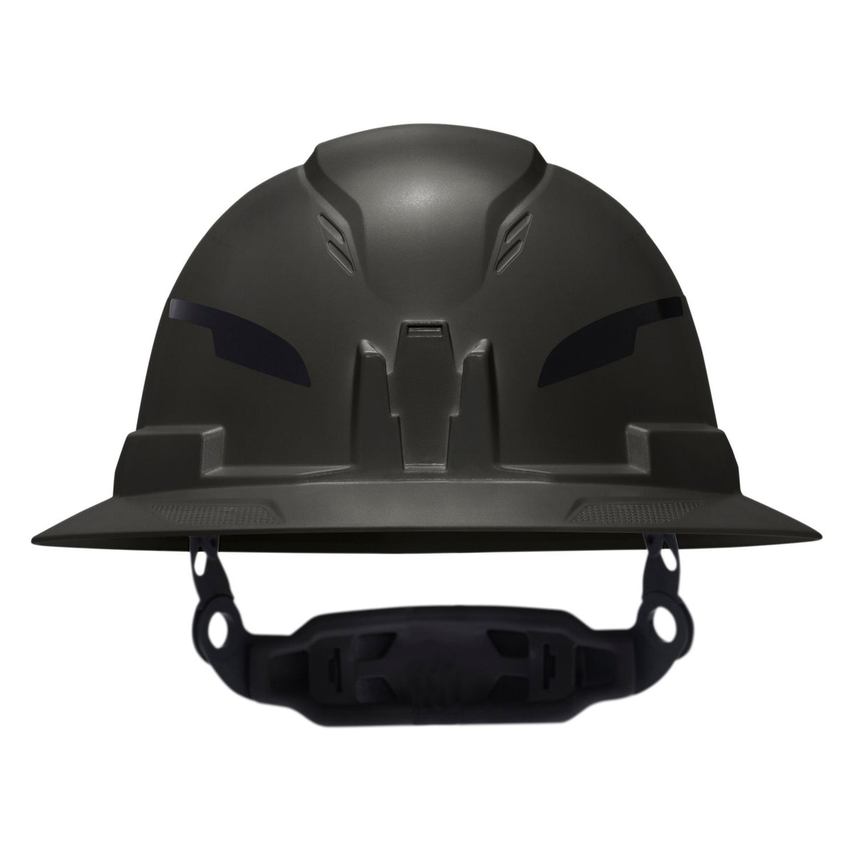 Klein 60960T2 Class E Type 2 Non Vented Full Brim Hard Hat with Chin Strap Black