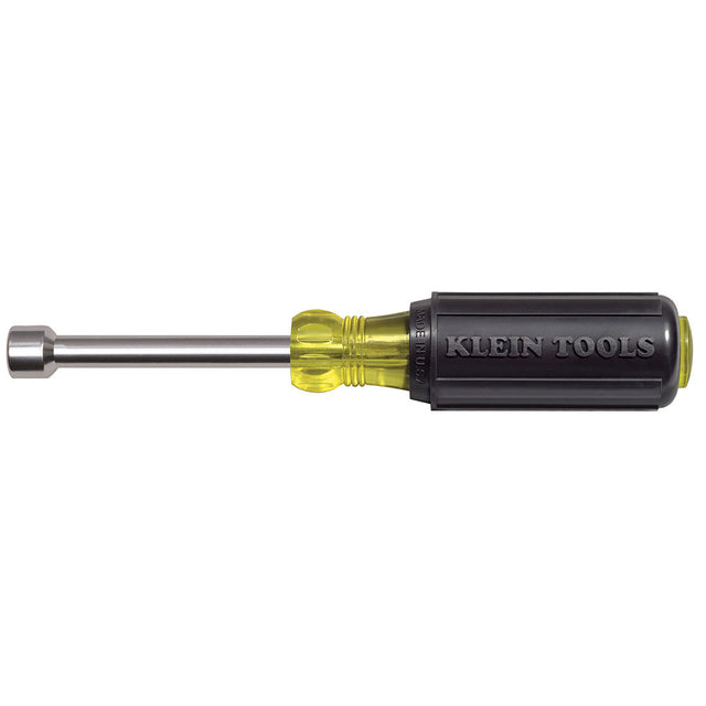 Klein Tools 630-7/16M 7/16" Magnetic Tip Nut Driver 3" Shaft