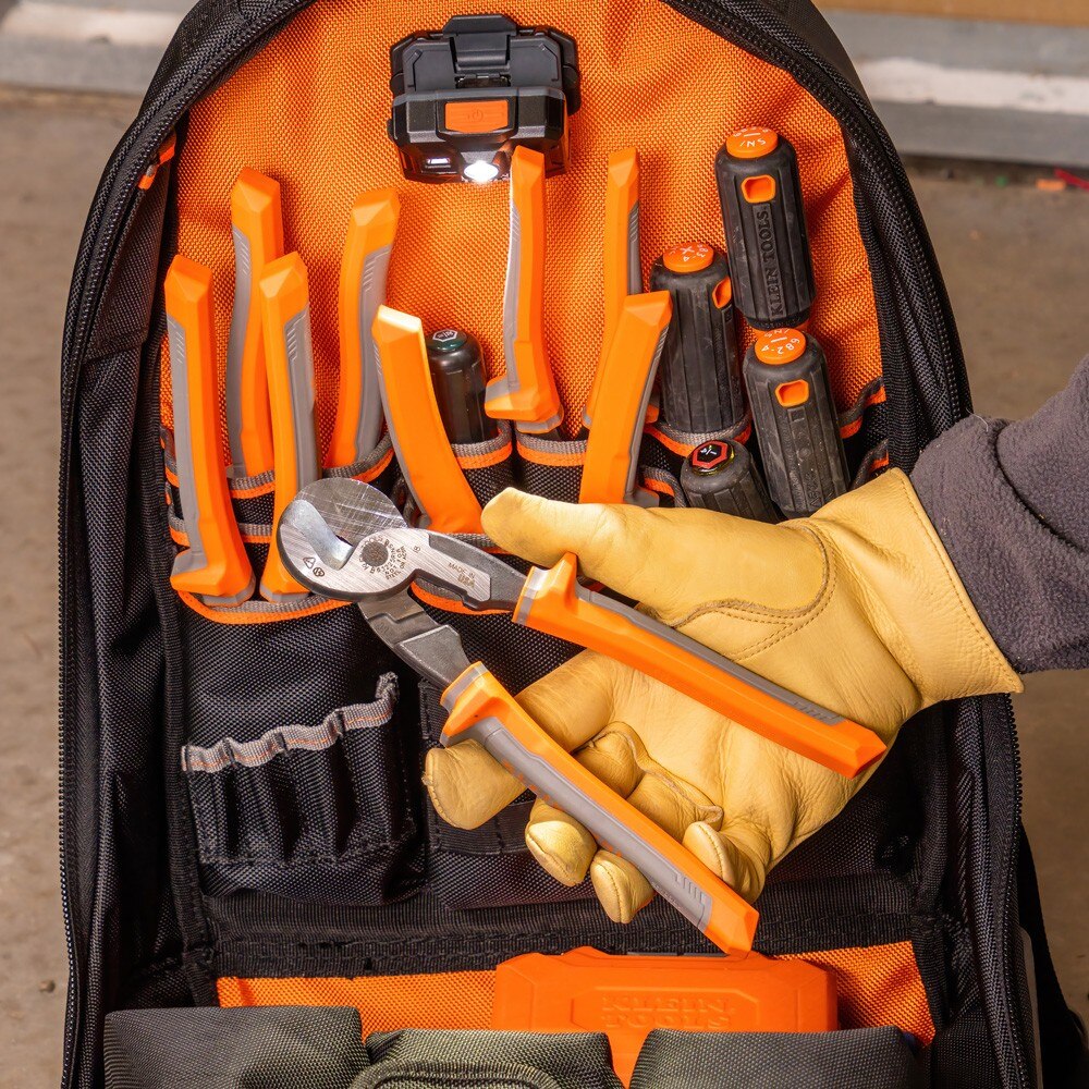 Klein 63225RINS Cable Cutter, Insulated, High-Leverage, 9" - 11