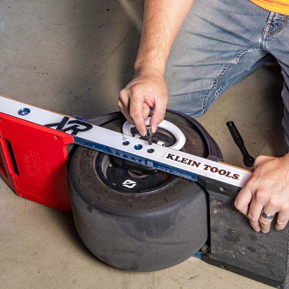 Klein 65233HEX Knurled Hex Bit Socket Set, SAE and Metric, 33-Piece - 7