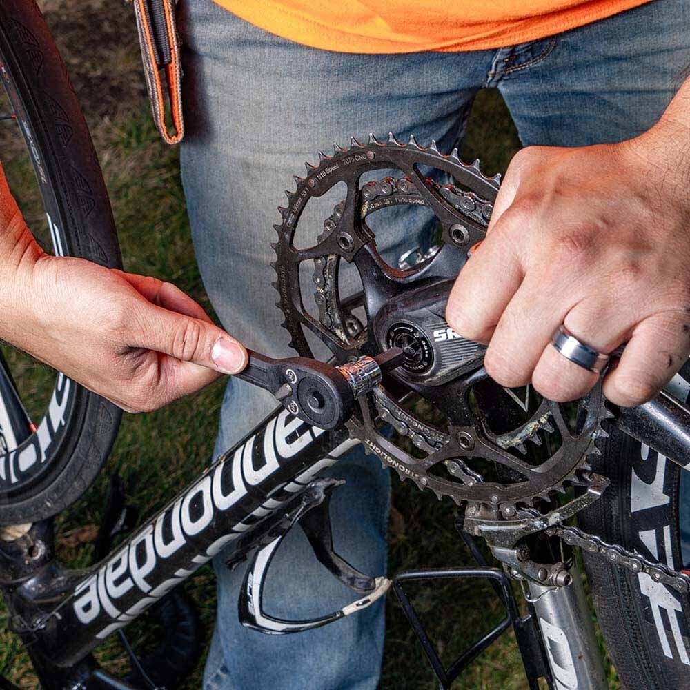 Klein 65233HEX Knurled Hex Bit Socket Set, SAE and Metric, 33-Piece - 8