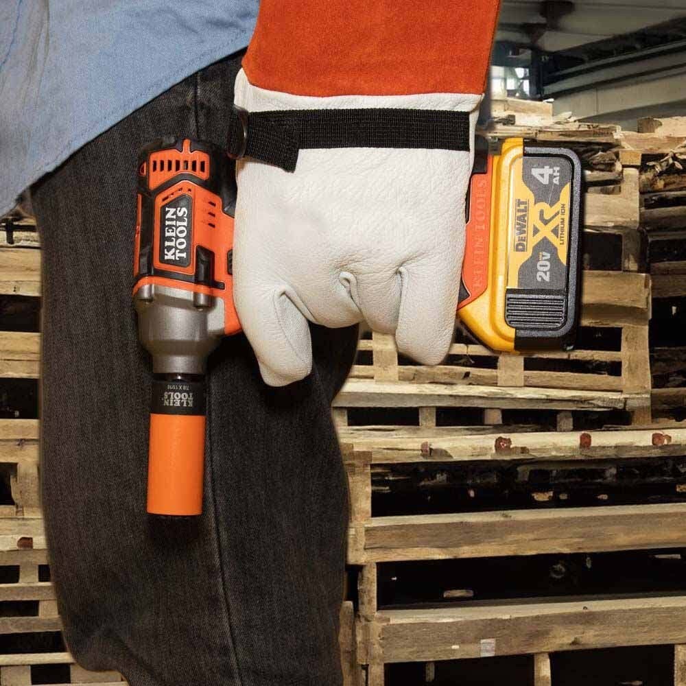 Klein 66033 Coated Socket Set, 12-Point, 6-Piece - 10