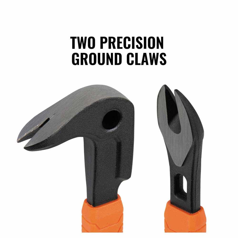 Klein 66091 Nail Puller with Integrated Dimpler, 8-Inch - 2