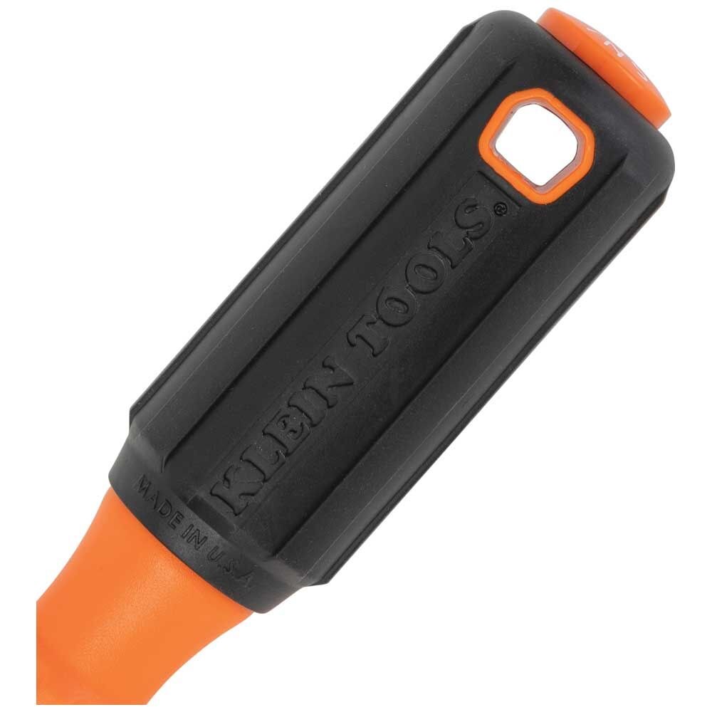 Klein 6844INS Insulated Screwdriver, #2 Square Tip, 4" Round Shank - 7