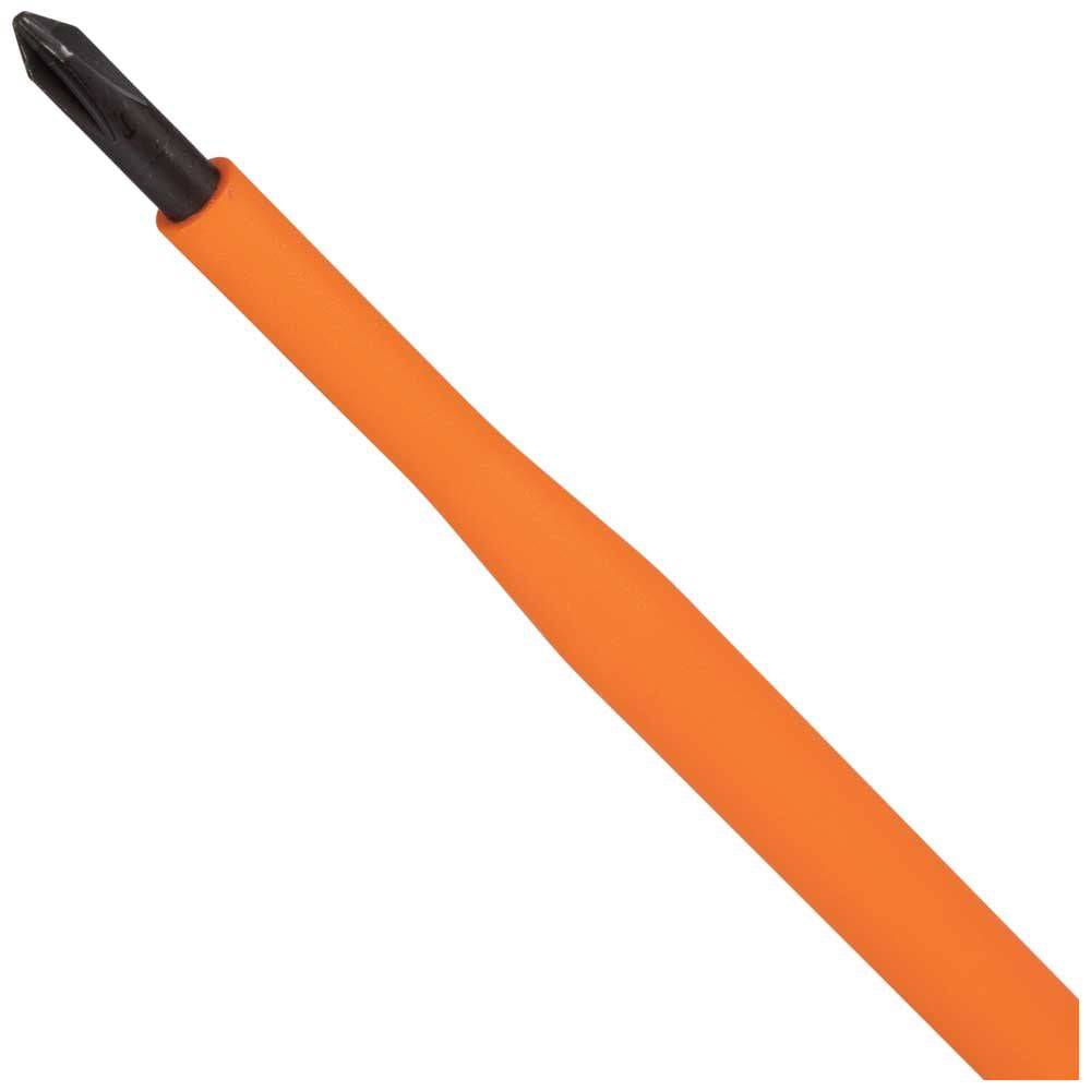 Klein 6856INS Insulated Screwdriver, #1 Phillips Tip, 6" Round Shank - 5