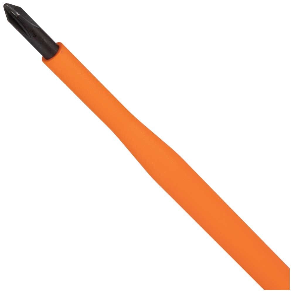 Klein 6856INS Insulated Screwdriver, #1 Phillips Tip, 6" Round Shank - 5