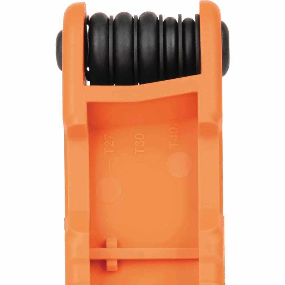 Klein 70540T Compact Folding Hex Key Set, 8-Key, Torx Sizes - 5