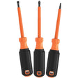 Klein 85073INS Screwdriver Set, 1000V Insulated, 3-Piece