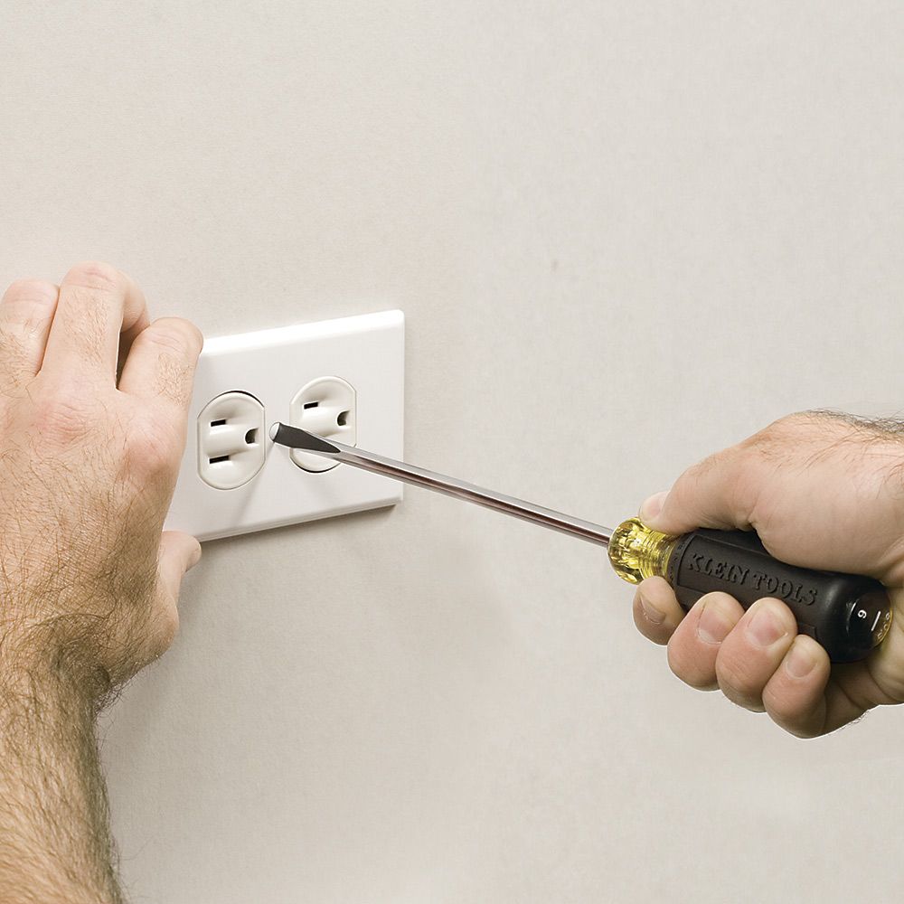 Klein 85445 Screwdriver Set, Slotted, Phillips and Square, 5-Piece - 7