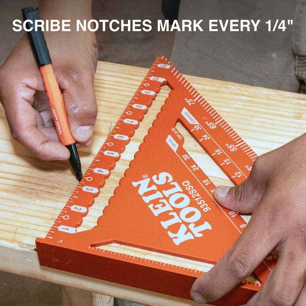 Klein 93512SSQ Rafter Square, 12-Inch - 4