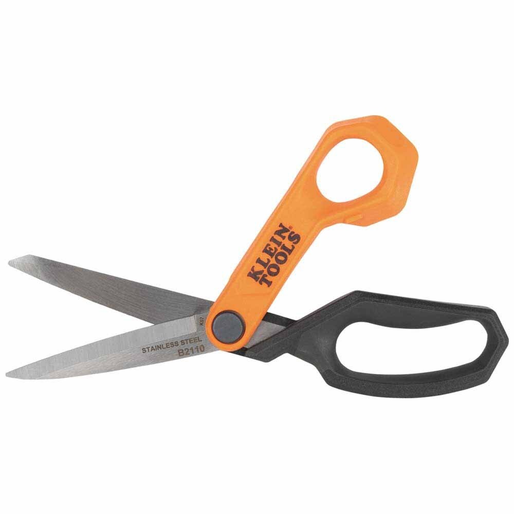 Klein B2110 Stainless Steel Offset Utility Shears, 10-Inch - 2