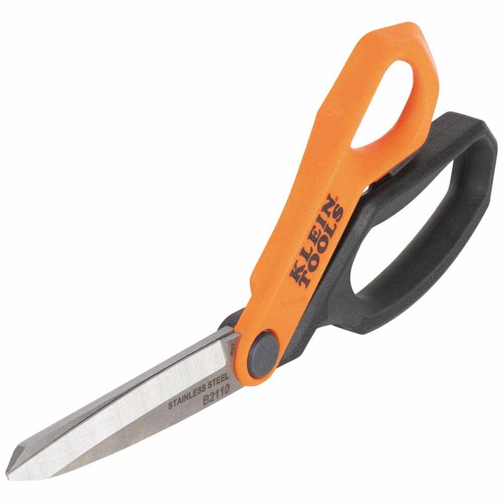 Klein B2110 Stainless Steel Offset Utility Shears, 10-Inch - 5