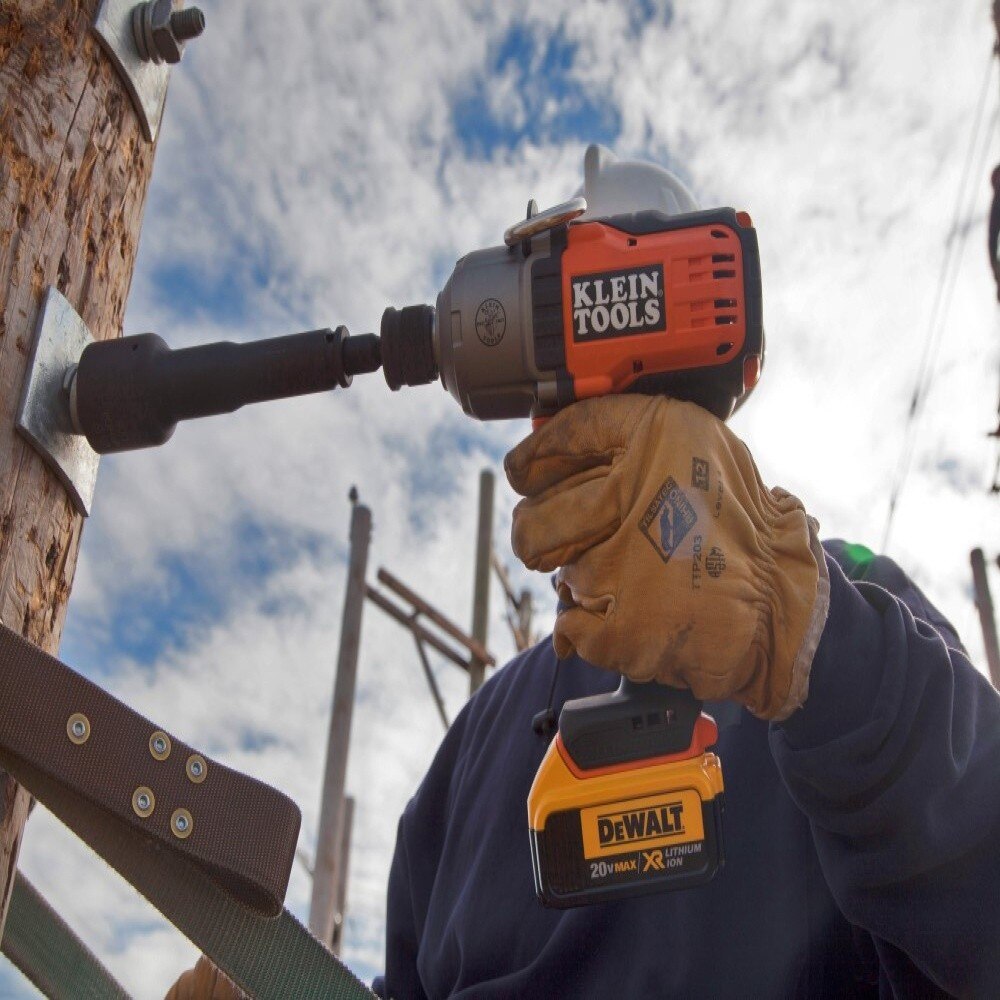 Klein BAT20716 7/16" Cordless Impact Wrench Tool Only - 6