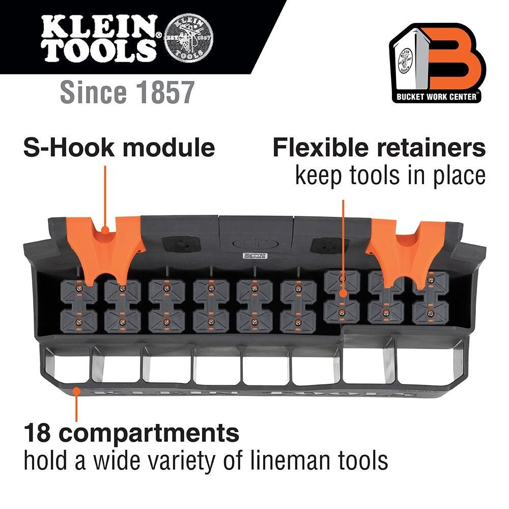 Klein BC501S Hard Tool Storage Module, S-Hook - 4