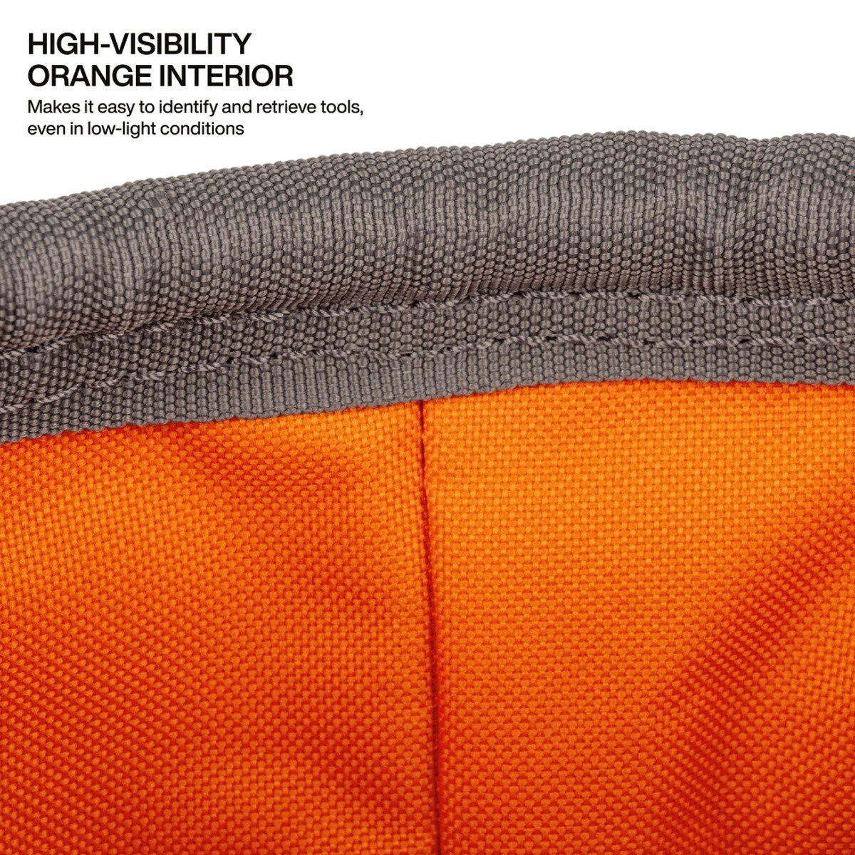 Klein Tools BC535 17-Inch Utility Bucket for Lineman Tool Storage with Drain Holes - 7