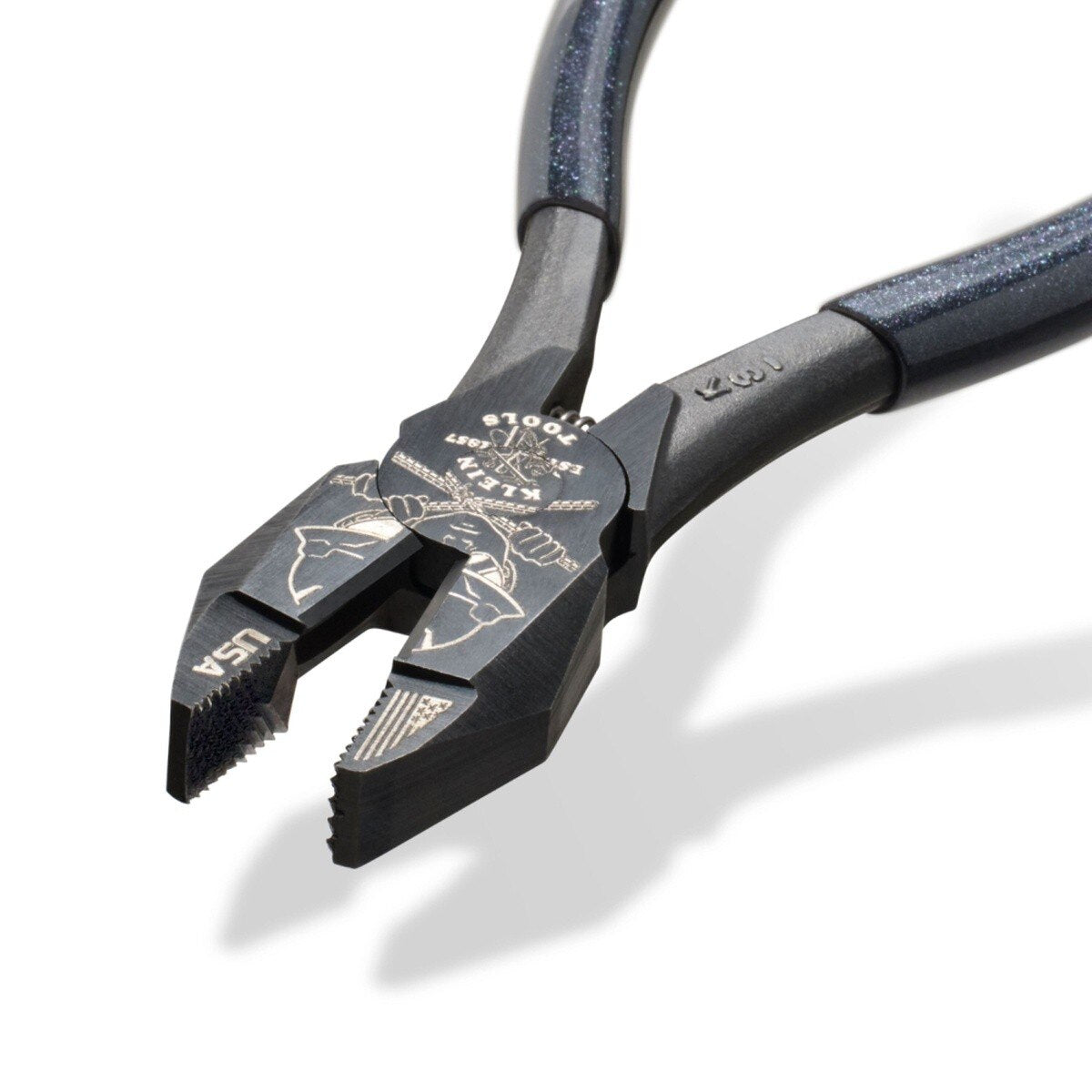 Klein Tools D2000-7CST1 Limited Edition Custom Iron Workers Pliers Made in USA (1 Each) - 3