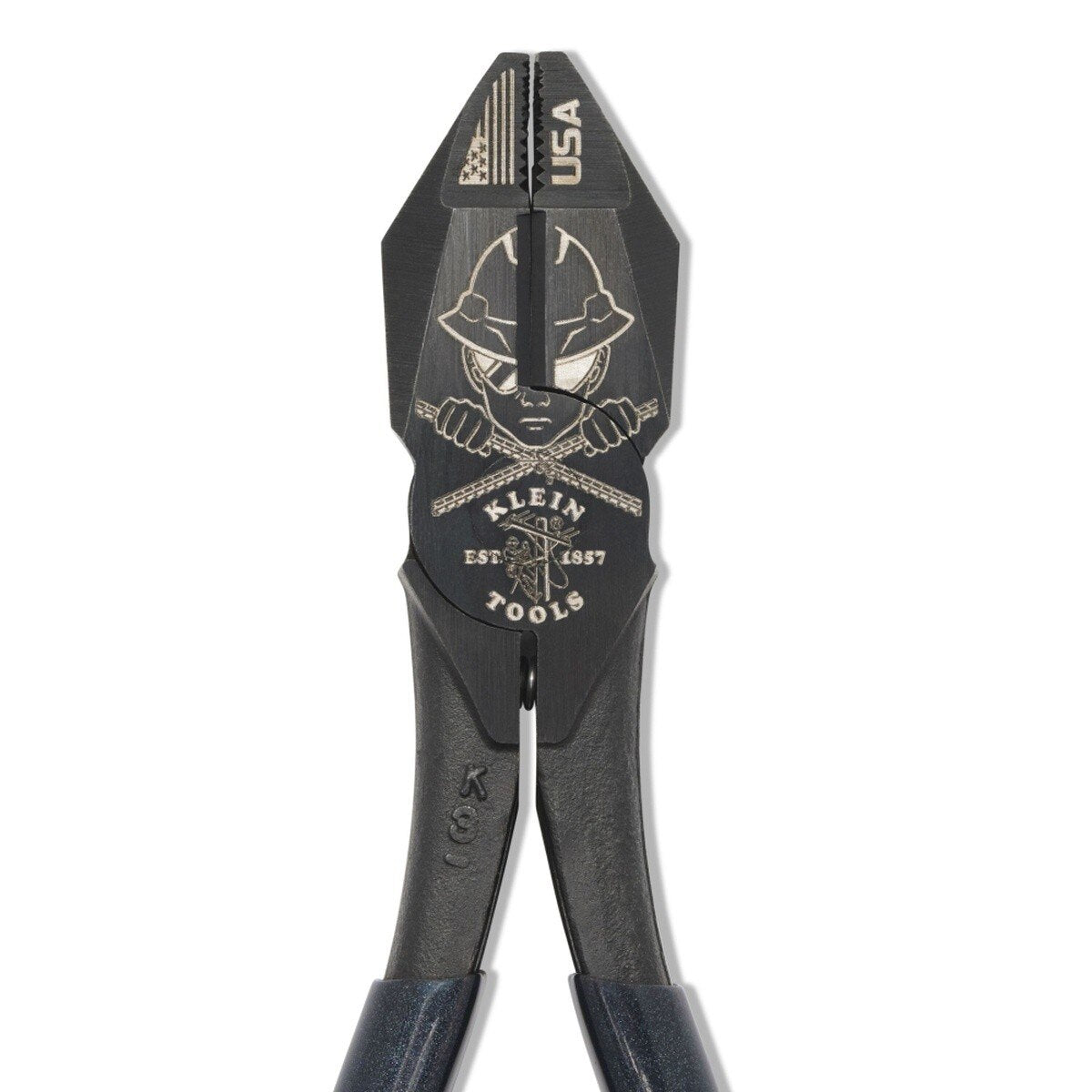Klein Tools D2000-7CST1 Limited Edition Custom Iron Workers Pliers Made in USA (1 Each) - 4