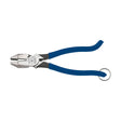 Klein Tools D213-9STT Ironworker's Pliers with Tether Ring